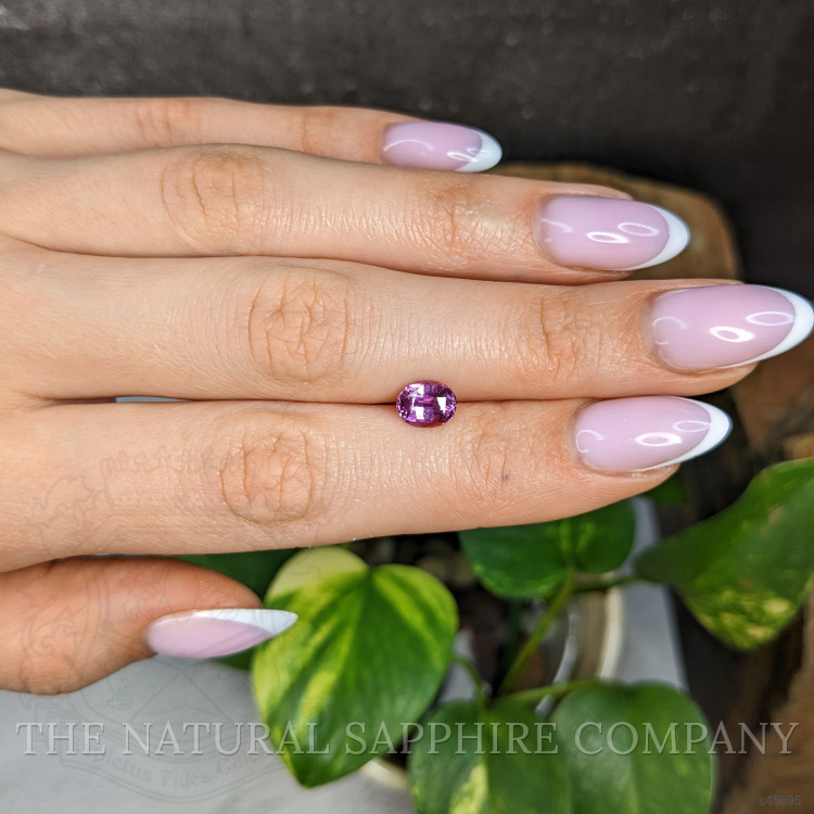 1.54 Ct. Purplish Pink Sapphire from Madagascar