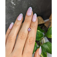 1.54 Ct. Purplish Pink Sapphire from Madagascar Life Style