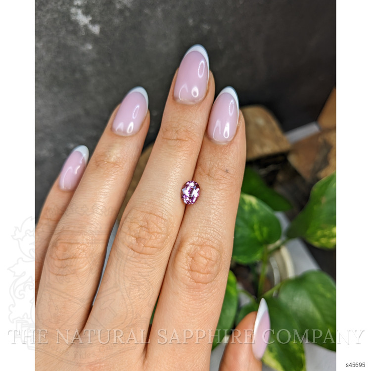 1.54 Ct. Purplish Pink Sapphire from Madagascar