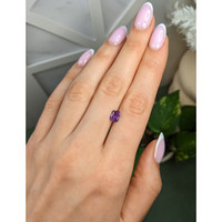 1.48 Ct. Purple Sapphire from Madagascar Life Style