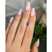 1.48 Ct. Purple Sapphire from Madagascar Life Style