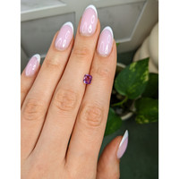 1.09 Ct. Pinkish Purple Sapphire from Madagascar Life Style