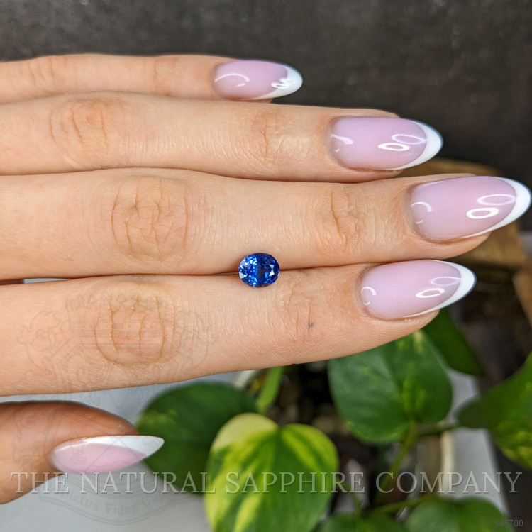 1.36 Ct. Blue Sapphire from Ceylon (Sri Lanka)