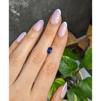 1.14 Ct. Blue Sapphire from Ceylon (Sri Lanka) Life Style