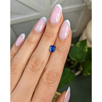 1.32 Ct. Blue Sapphire from Ceylon (Sri Lanka) Life Style