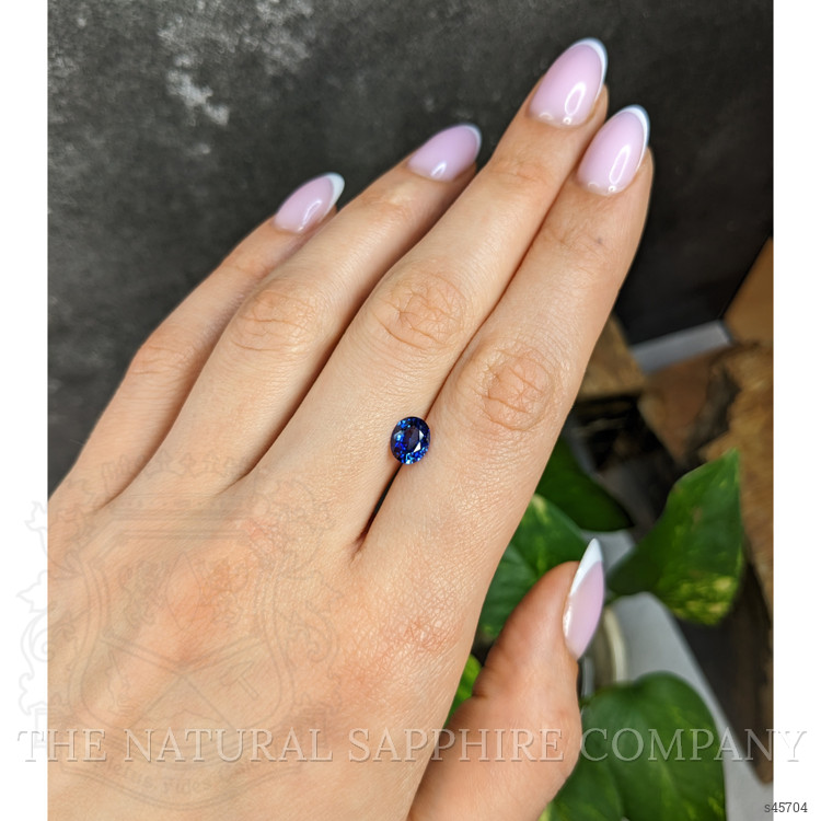 1.13 Ct. Blue Sapphire from Ceylon (Sri Lanka)