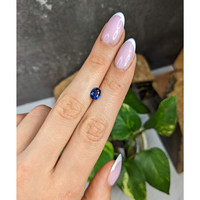 1.13 Ct. Blue Sapphire from Ceylon (Sri Lanka) Life Style