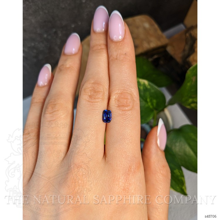 1.33 Ct. Blue Sapphire from Ceylon (Sri Lanka)
