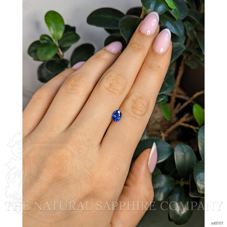 1.03 Ct. Blue Sapphire from Ceylon (Sri Lanka)