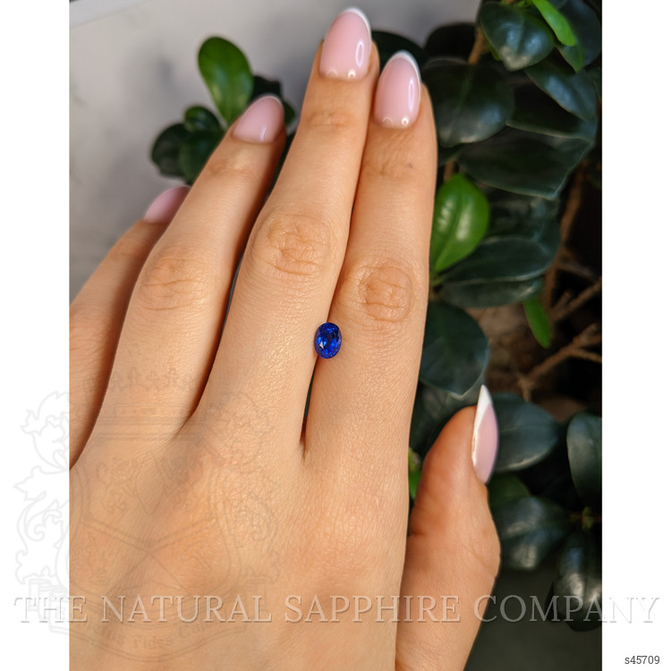 1.27 Ct. Blue Sapphire from Ceylon (Sri Lanka)