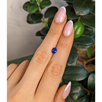1.27 Ct. Blue Sapphire from Ceylon (Sri Lanka) Life Style