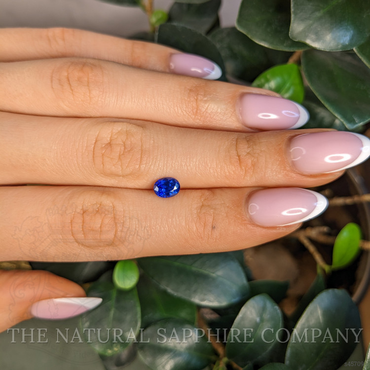 1.27 Ct. Blue Sapphire from Ceylon (Sri Lanka)