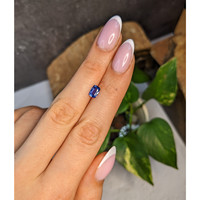 0.93 Ct. Blue Sapphire from Ceylon (Sri Lanka) Life Style