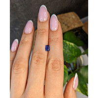 0.93 Ct. Blue Sapphire from Ceylon (Sri Lanka) Life Style