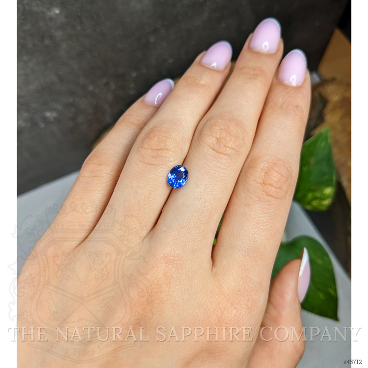 1.27 Ct. Blue Sapphire from Ceylon (Sri Lanka)