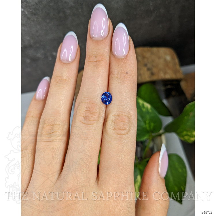 1.27 Ct. Blue Sapphire from Ceylon (Sri Lanka)
