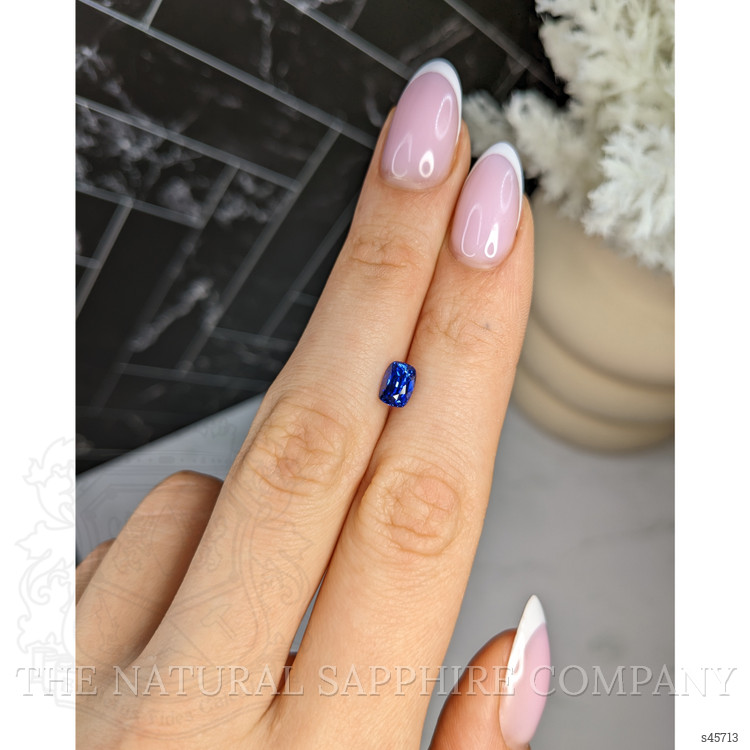 1.24 Ct. Blue Sapphire from Ceylon (Sri Lanka)