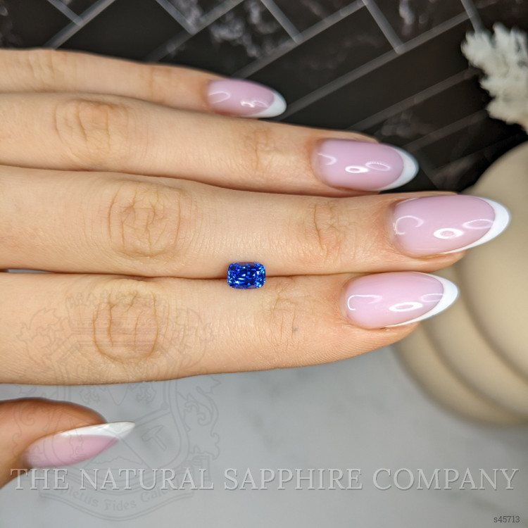 1.24 Ct. Blue Sapphire from Ceylon (Sri Lanka)