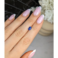 1.24 Ct. Blue Sapphire from Ceylon (Sri Lanka) Life Style
