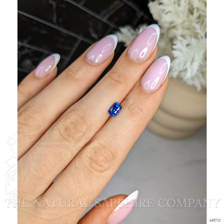 1.24 Ct. Blue Sapphire from Ceylon (Sri Lanka)