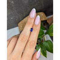 0.97 Ct. Blue Sapphire from Ceylon (Sri Lanka) Life Style