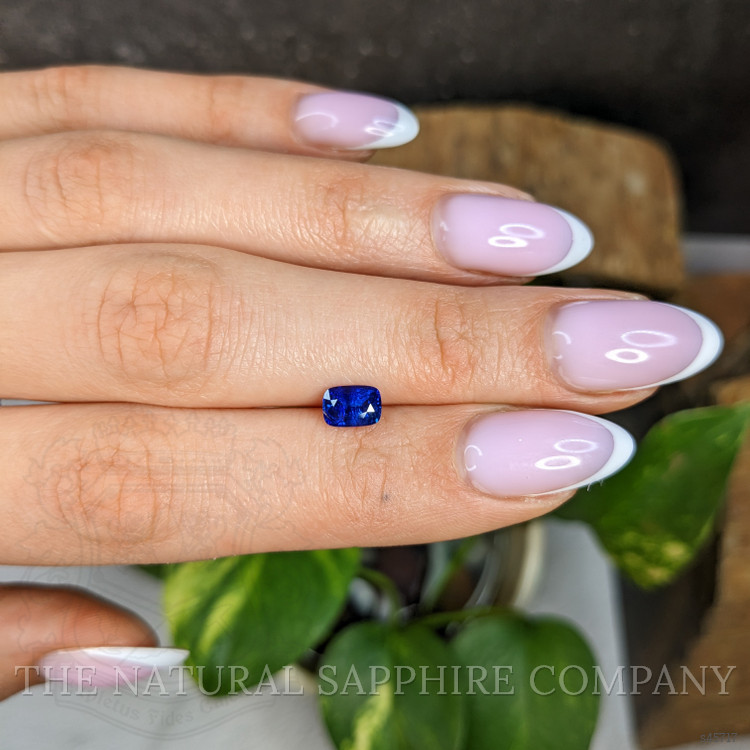 0.97 Ct. Blue Sapphire from Ceylon (Sri Lanka)