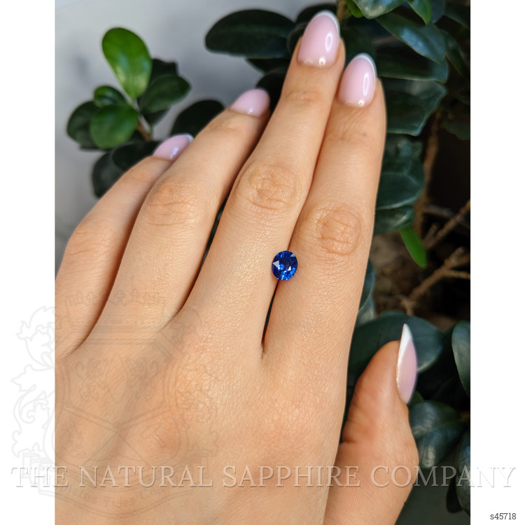 1.30 Ct. Blue Sapphire from Ceylon (Sri Lanka)