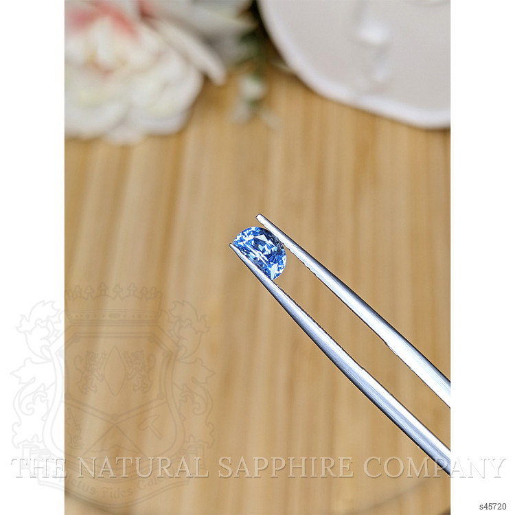 0.64 Ct. Blue Sapphire from Ceylon (Sri Lanka)