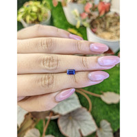 0.71 Ct. Blue Sapphire from Ceylon (Sri Lanka) Life Style