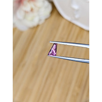 0.67 Ct. Purplish Pink Sapphire from Ceylon (Sri Lanka) Life Style