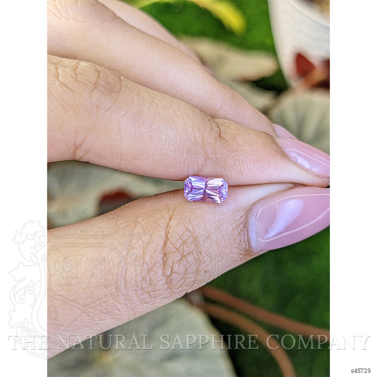 0.80 Ct. Purplish Pink Sapphire from Ceylon (Sri Lanka)