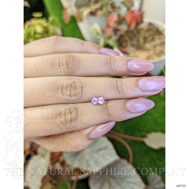 0.80 Ct. Purplish Pink Sapphire from Ceylon (Sri Lanka)