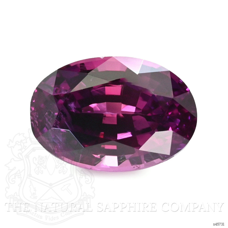 0.82 Ct. Pinkish Purple Sapphire from Ceylon (Sri Lanka)