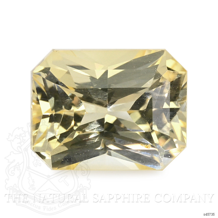 0.85 Ct. Yellow Sapphire from Ceylon (Sri Lanka)