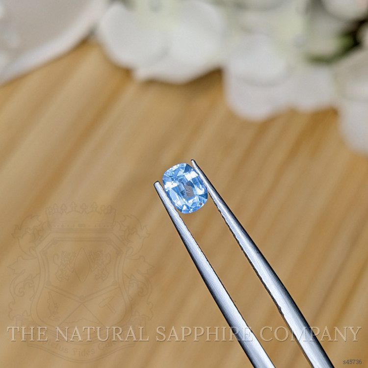 0.52 Ct. Blue Sapphire from Ceylon (Sri Lanka)