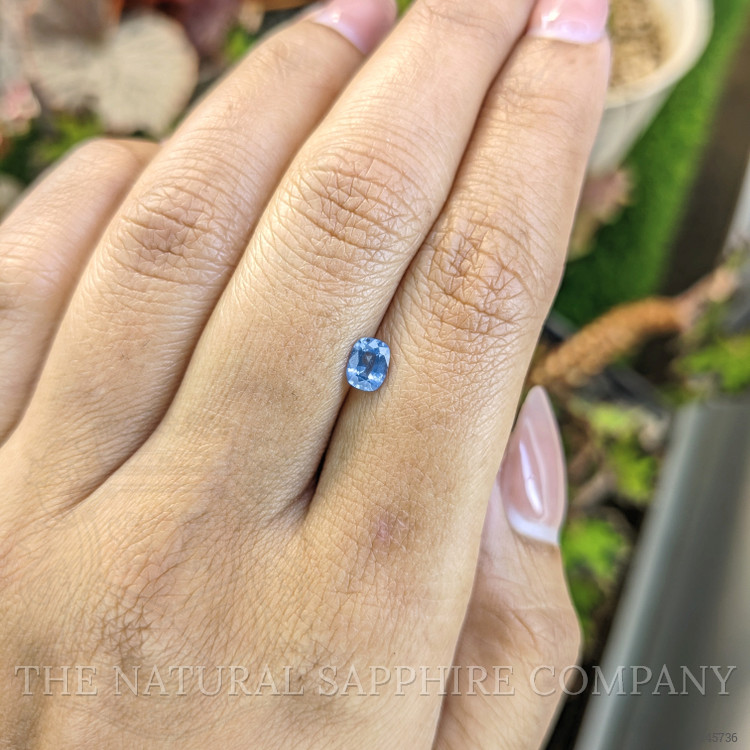 0.52 Ct. Blue Sapphire from Ceylon (Sri Lanka)