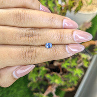 0.52 Ct. Blue Sapphire from Ceylon (Sri Lanka) Life Style