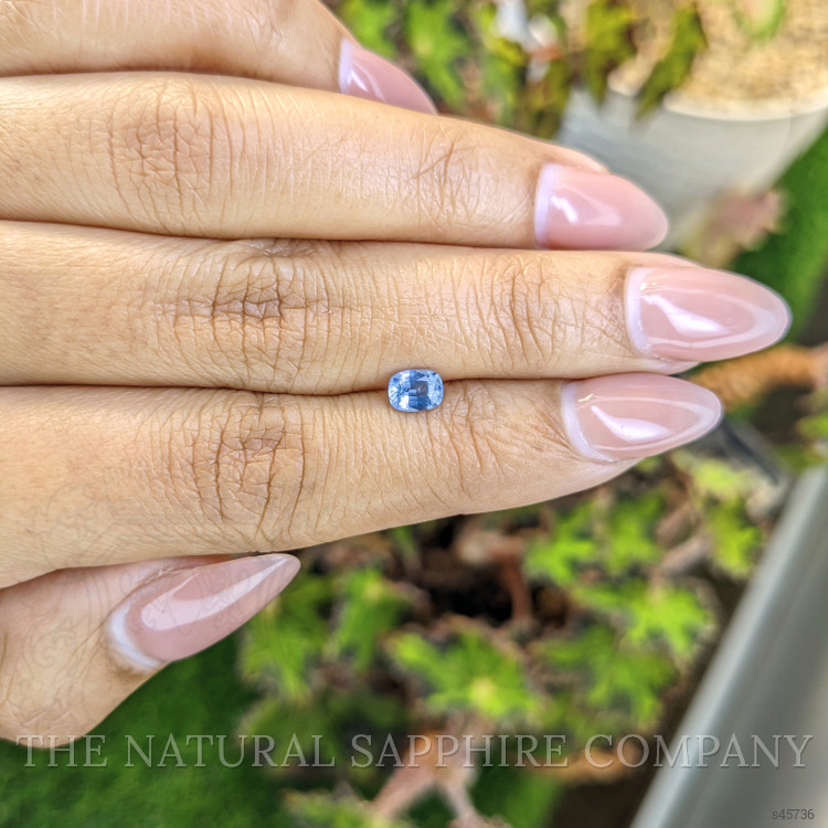 0.52 Ct. Blue Sapphire from Ceylon (Sri Lanka)
