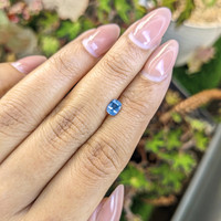 0.52 Ct. Blue Sapphire from Ceylon (Sri Lanka) Life Style