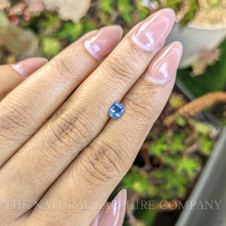 0.52 Ct. Blue Sapphire from Ceylon (Sri Lanka)