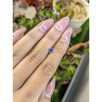 0.42 Ct. Blue Sapphire from Ceylon (Sri Lanka) Life Style