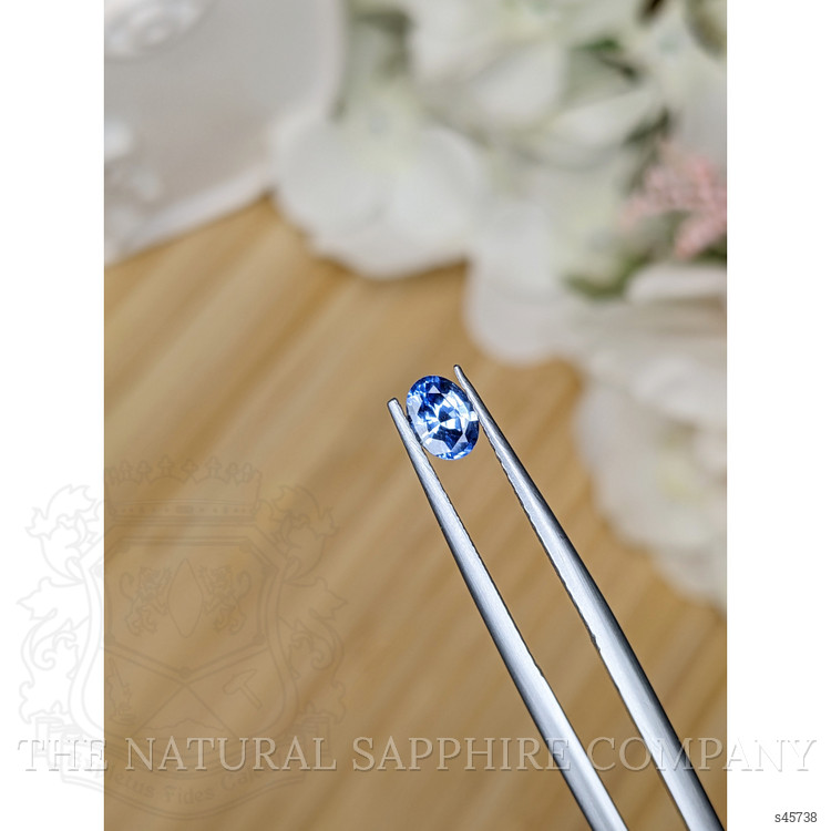 0.50 Ct. Blue Sapphire from Ceylon (Sri Lanka)