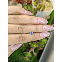 0.46 Ct. Blue Sapphire from Ceylon (Sri Lanka) Life Style