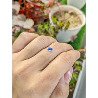 0.55 Ct. Blue Sapphire from Ceylon (Sri Lanka) Life Style