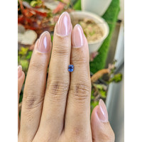 0.48 Ct. Blue Sapphire from Ceylon (Sri Lanka) Life Style
