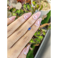 0.47 Ct. Blue Sapphire from Ceylon (Sri Lanka) Life Style