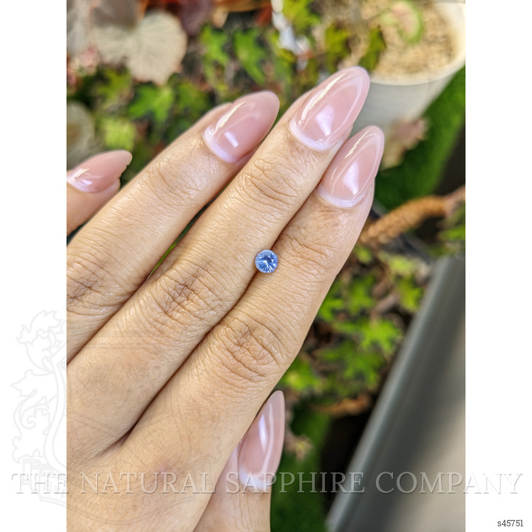 0.37 Ct. Blue Sapphire from Ceylon (Sri Lanka)