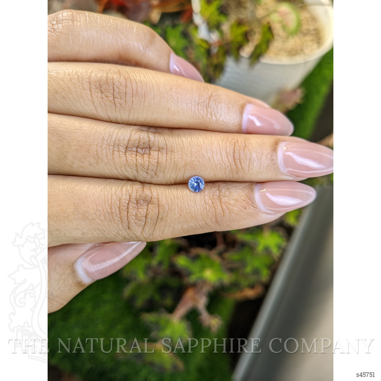 0.37 Ct. Blue Sapphire from Ceylon (Sri Lanka)