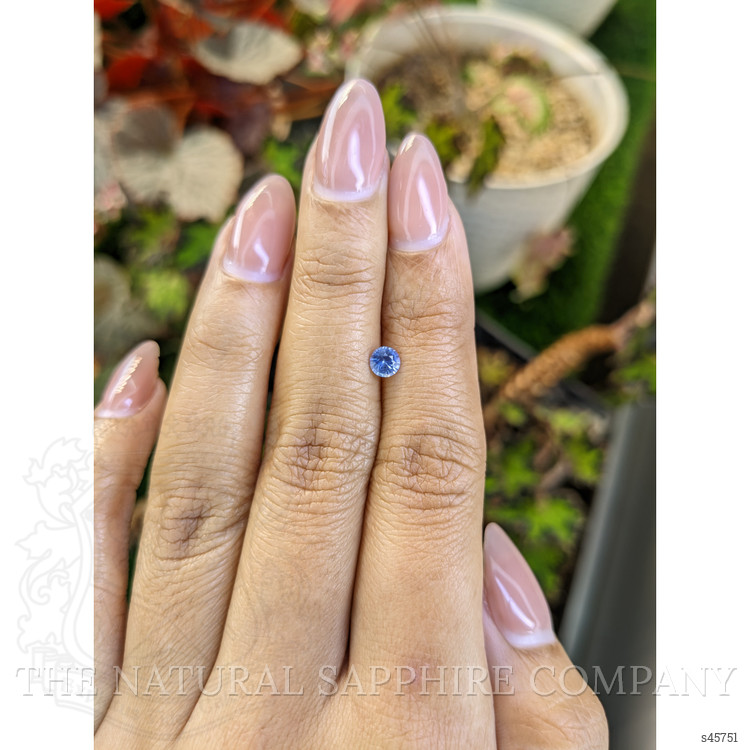 0.37 Ct. Blue Sapphire from Ceylon (Sri Lanka)