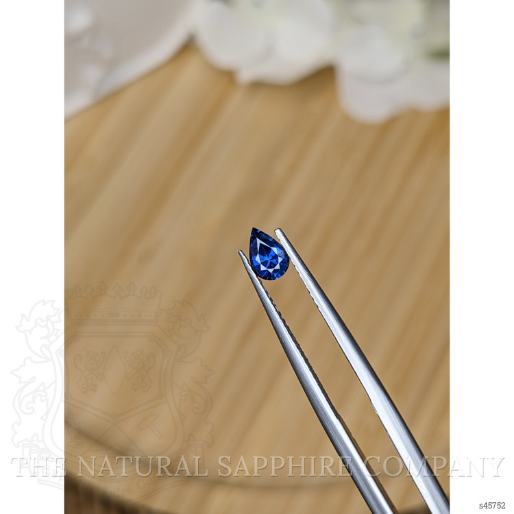0.46 Ct. Blue Sapphire from Ceylon (Sri Lanka)